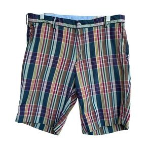 Polo Ralph Lauren Men’s Size 32 Authentic India Madras Plaid Casual 9.5” Shorts